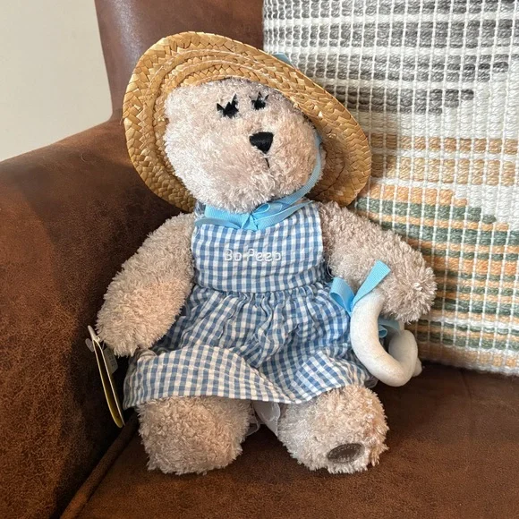 NWT!! Starbucks Bearista 2004 Little Bo Peep Teddy Bear - Picture 1 of 7